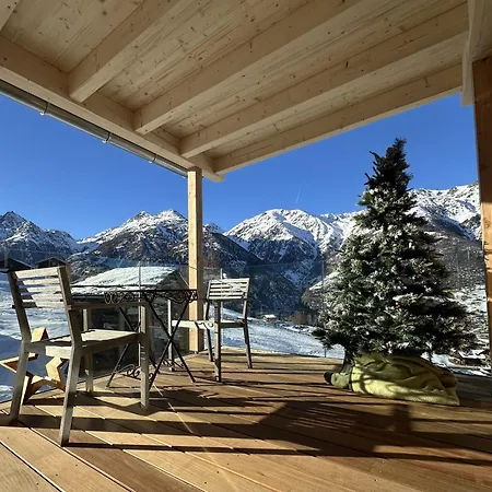 Casa de Férias Tiny Bishorn Mit Privatem Whirlpool