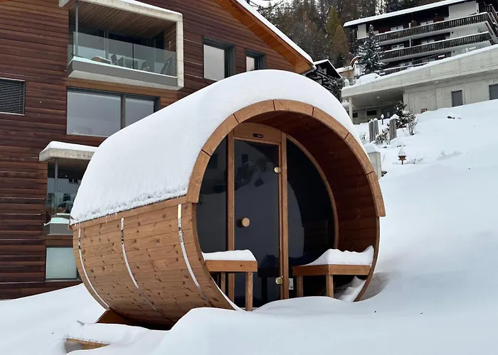 Tiny Bishorn Mit Privatem Whirlpool * Grachen