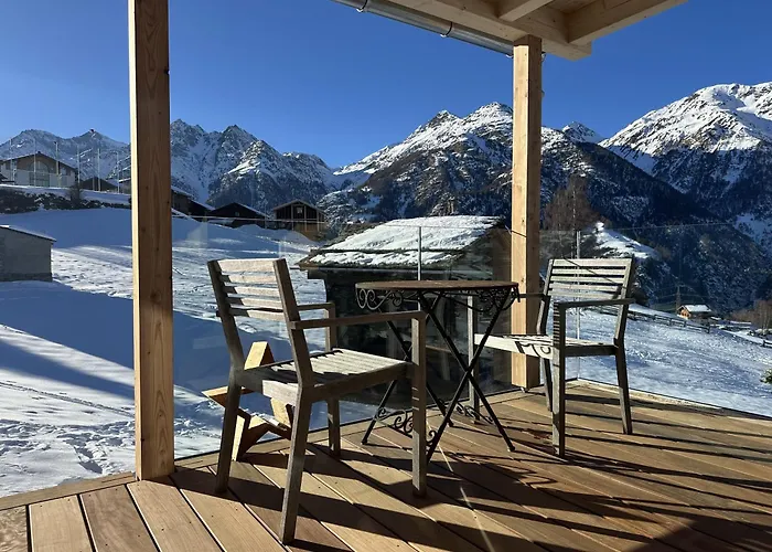 Tiny Bishorn Mit Privatem Whirlpool Grachen