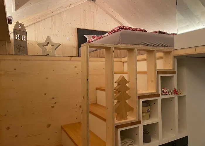 Tiny Bishorn Mit Privatem Whirlpool Holiday home Grachen