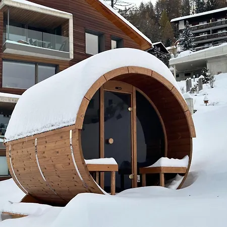 Tiny Bishorn Mit Privatem Whirlpool * Grächen