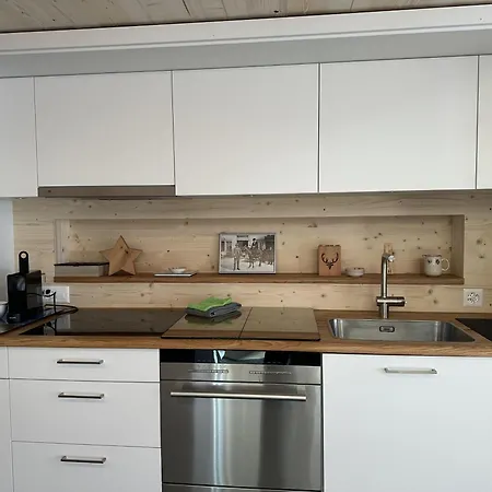 بيت للعطل Tiny Bishorn Mit Privatem Whirlpool غراشن