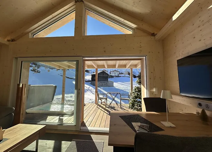 Tiny Bishorn Mit Privatem Whirlpool * Grächen