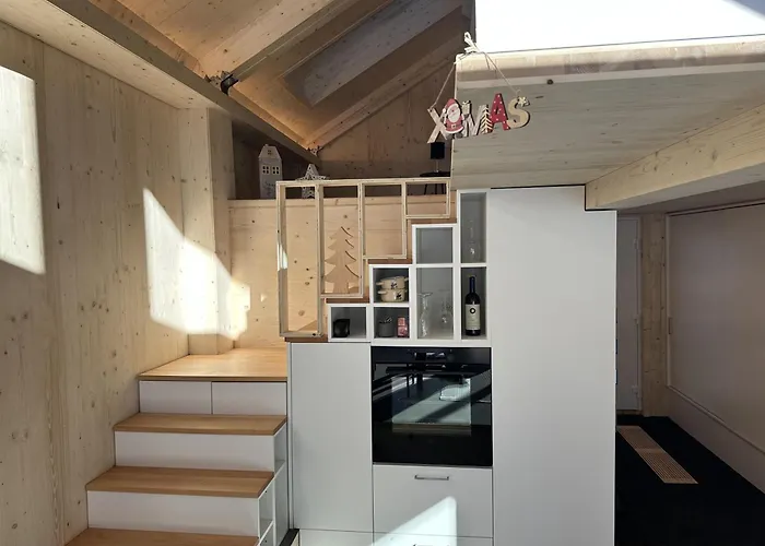 Tiny Bishorn Mit Privatem Whirlpool Grächen